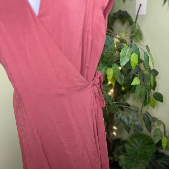 L*SPACE GOA Swim Maxi Wrap Dress Size Medium - Picture 6 of 10